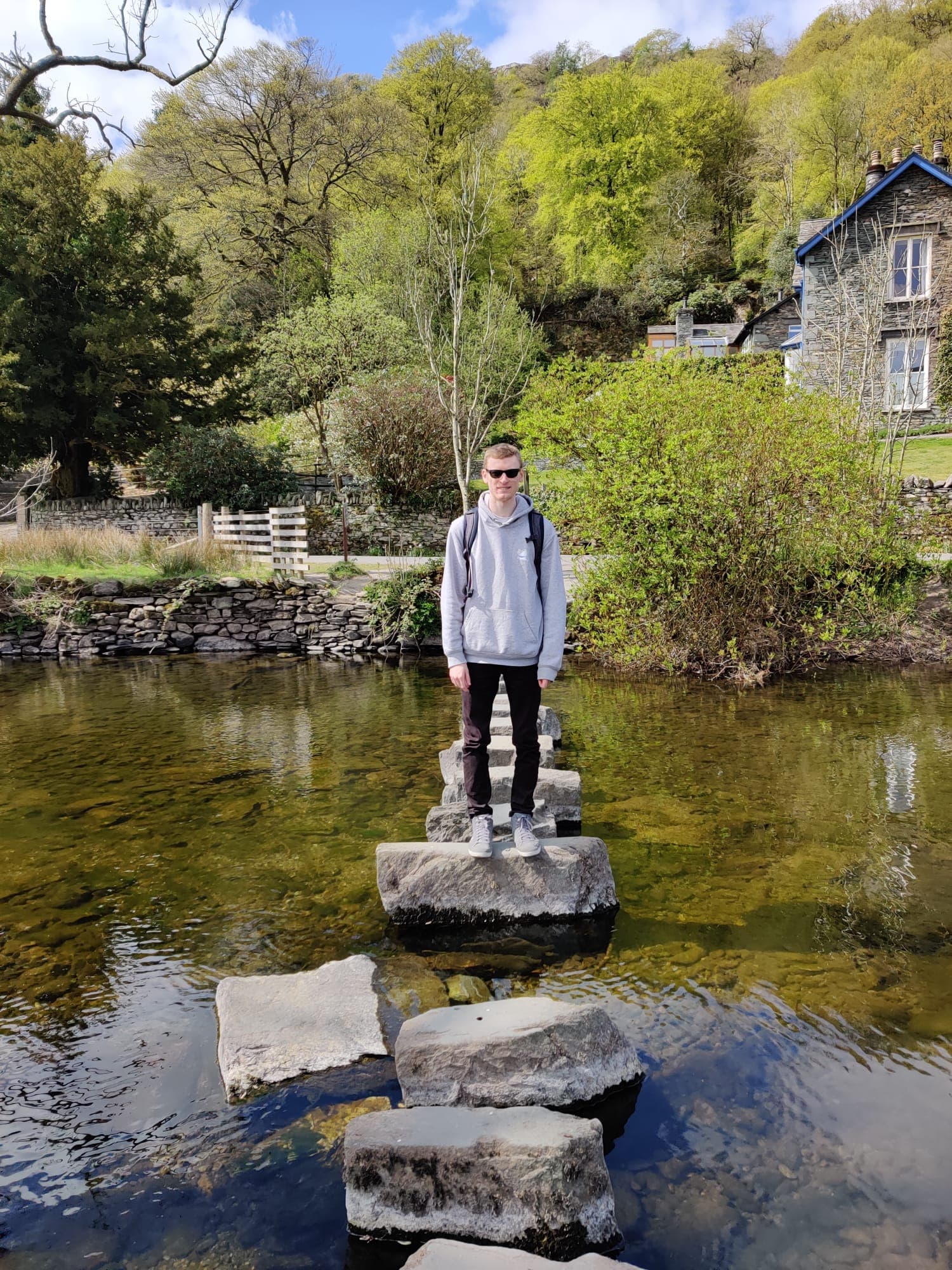 Me stood in front of Windemere in the Lake District
